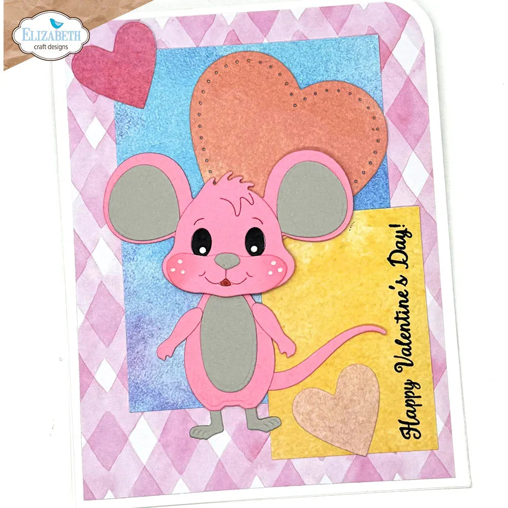 Elizabeth Craft Designs Big Mouse Dies 2203 valentine's day