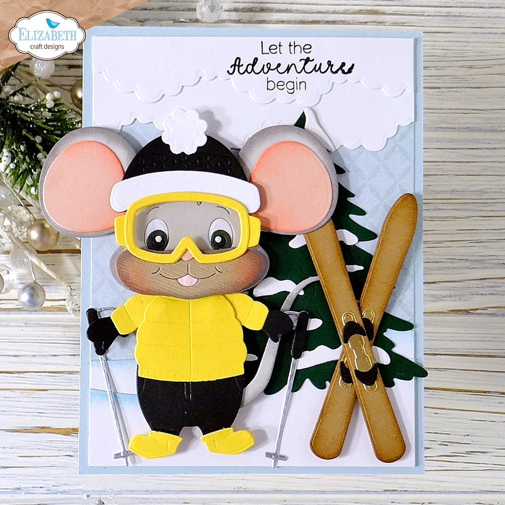 Elizabeth Craft Designs Big Mouse Winter Accessories Dies 2285 adventure