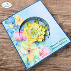 Elizabeth Craft Designs Bloom Sentiments Clear Stamps cs450 handmade
