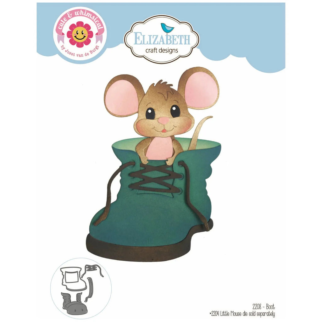 Elizabeth Craft Designs Boot Dies 2208