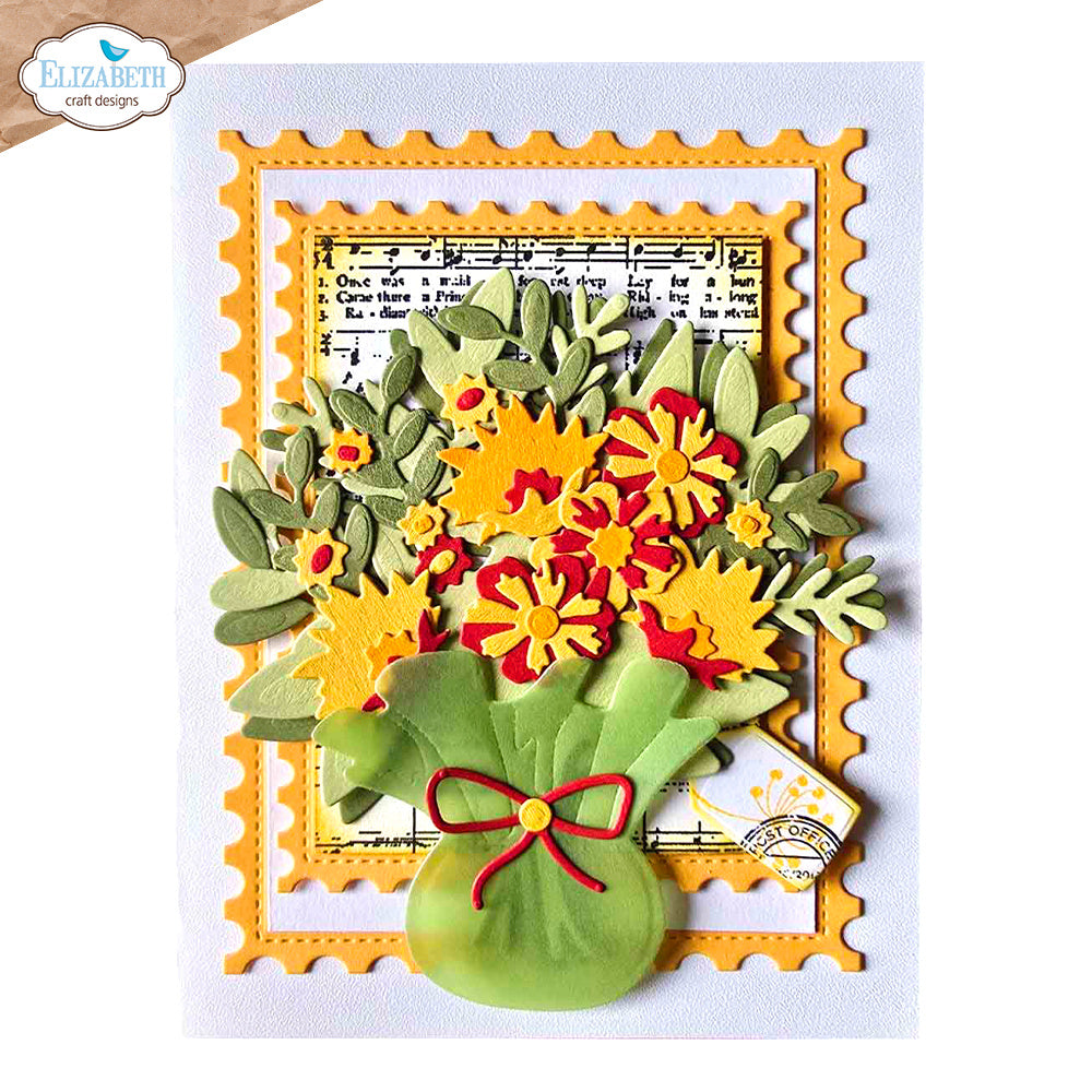 Elizabeth Craft Designs Build A Bouquet Dies 2299 flowers