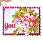 Elizabeth Craft Designs Build A Bouquet Dies 2299 you