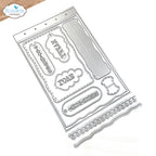 Elizabeth Craft Designs Build a Journal Dies 2292 dies