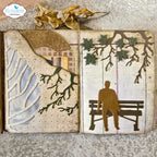 Elizabeth Craft Designs Build a Journal XL Dies 2293 branches