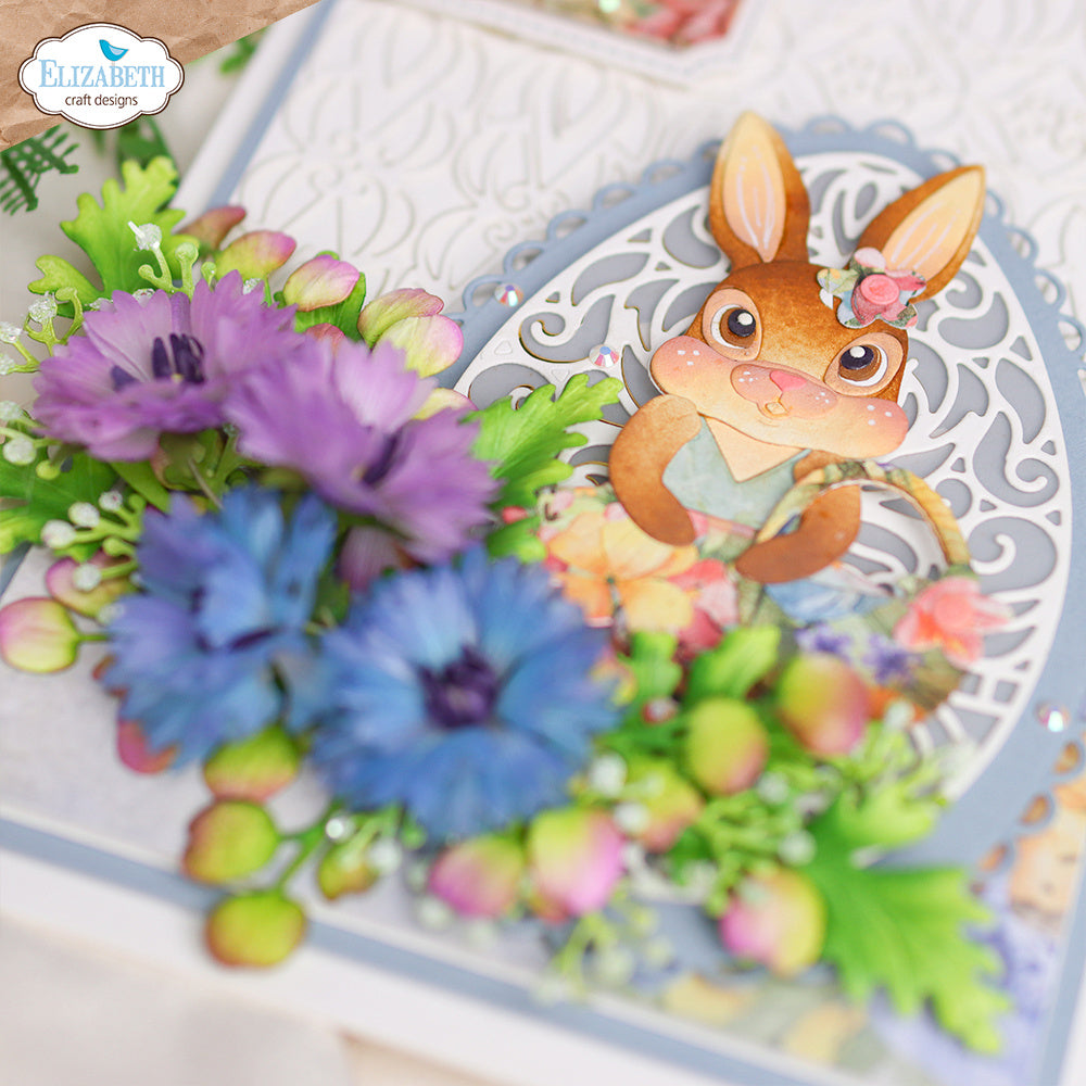 Elizabeth Craft Designs Bunny Dies 2222 easter