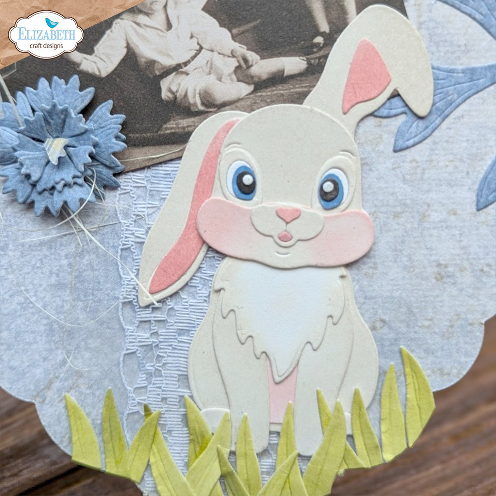 Elizabeth Craft Designs Bunny Dies 2222 floppy