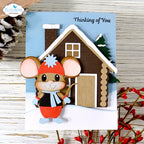 Elizabeth Craft Designs Cabin Dies 2287 thinking of you