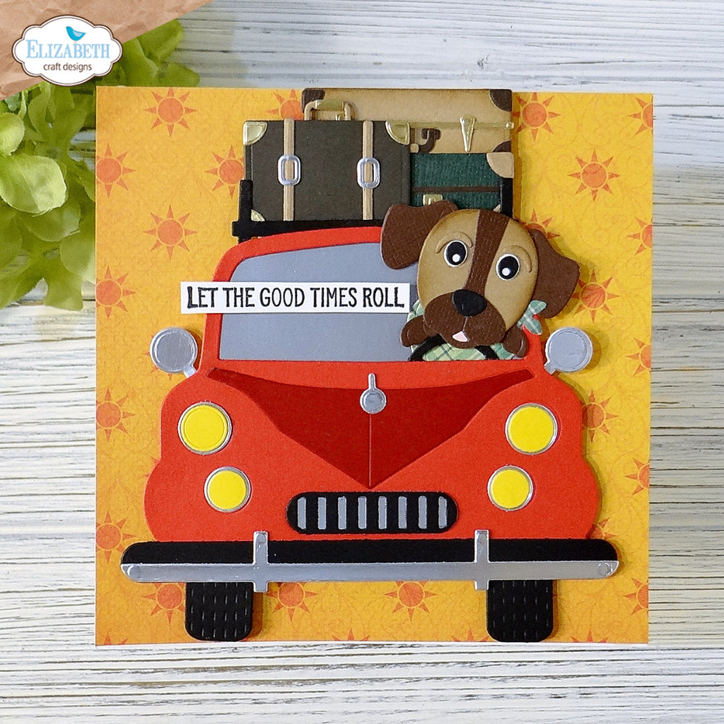 Elizabeth Craft Designs Car Dies 2330 suitcase