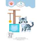 Elizabeth Craft Designs Cat Scratching Post Dies 2373