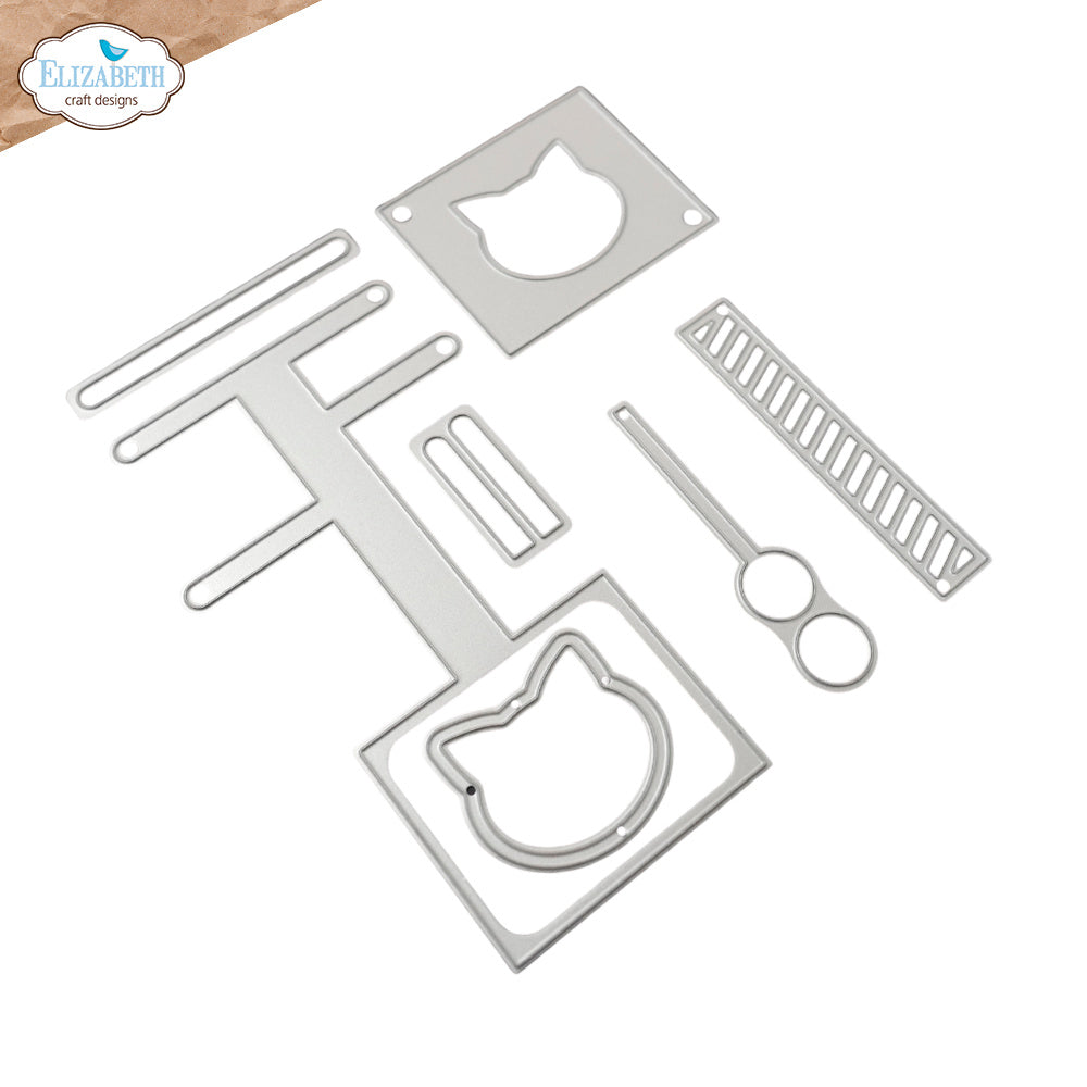 Elizabeth Craft Designs Cats Die and Stamp Bundle post