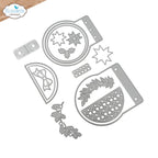 Elizabeth Craft Designs Circle Inserts Dies 2392 outline