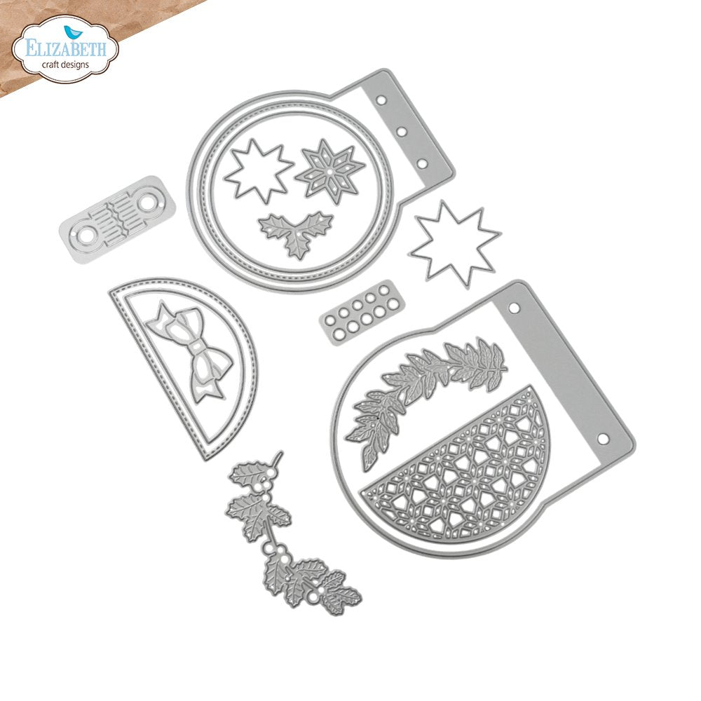 Elizabeth Craft Designs Circle Inserts Dies 2392 outline