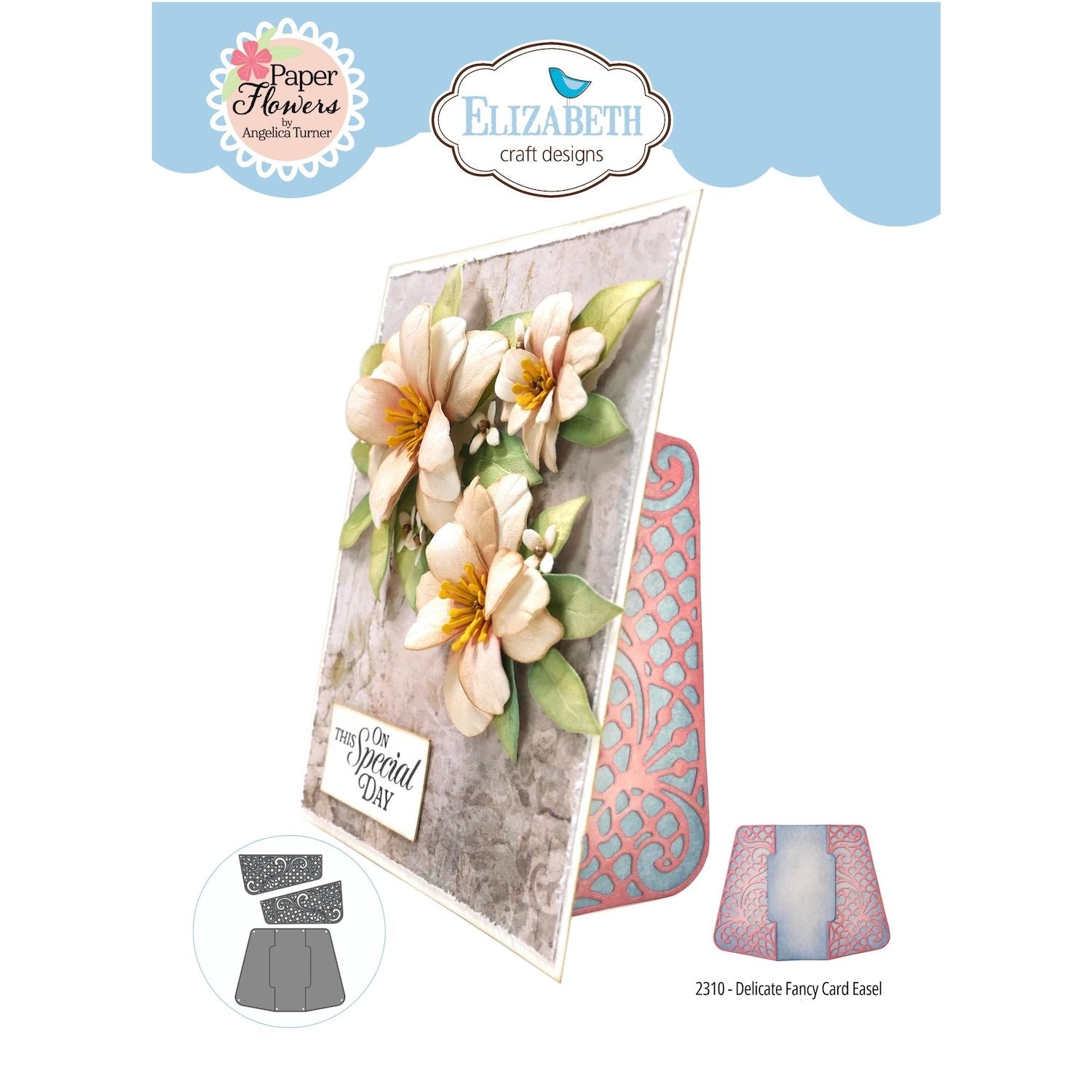 Elizabeth Craft Designs Delicate Fancy Card Easel Dies 2310