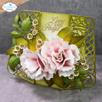 Elizabeth Craft Designs Delicate Fancy Card Easel Dies 2310 love