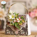 Elizabeth Craft Designs Delicate Fancy Purse Dies 2309 floral 