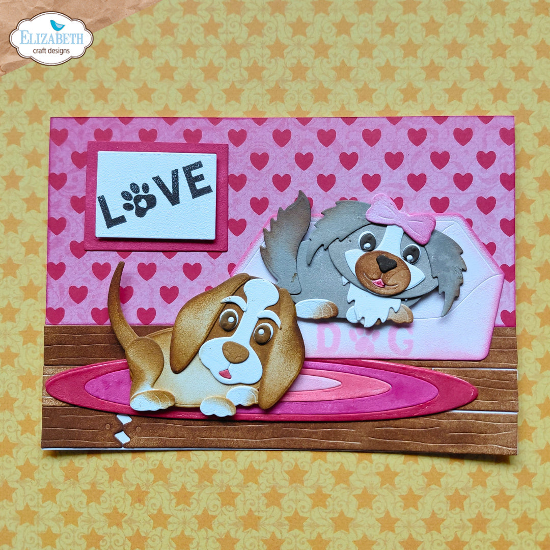 Elizabeth Craft Designs Dog Accessories Dies 2326 bow