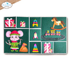 Elizabeth Craft Designs Elf Dies 2388 space ship elf mouse presents toys card