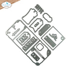 Elizabeth Craft Designs Ephemera Pocket Dies 2322 you