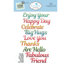 Elizabeth Craft Designs Everyday Big Words Dies 2305