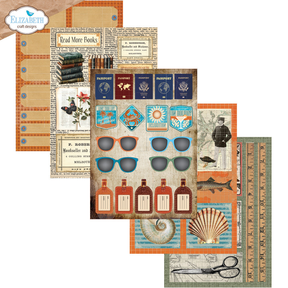 Elizabeth Craft Designs Everyday Ephemera 2 ps03 sunglasses