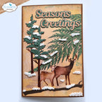 Elizabeth Craft Designs Everyday Words 4 Dies 2201 seasons greetings