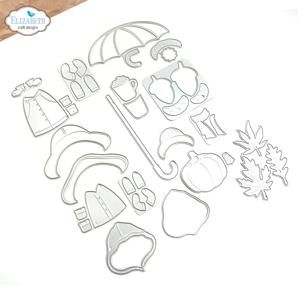 Elizabeth Craft Designs Fall Accessories Dies 2206 product image