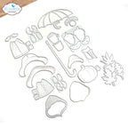 Elizabeth Craft Designs Fall Accessories Dies 2206 product image