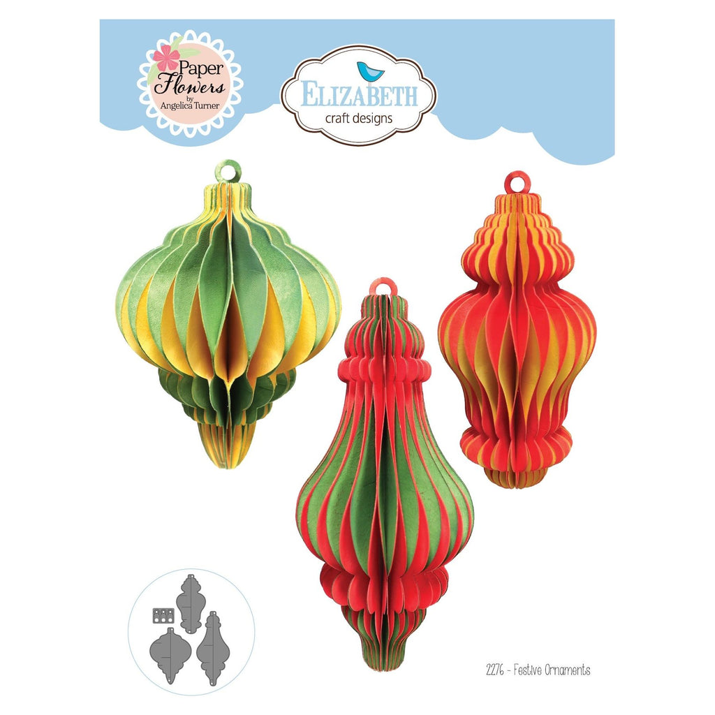 Elizabeth Craft Designs Festive Ornaments Dies 2276