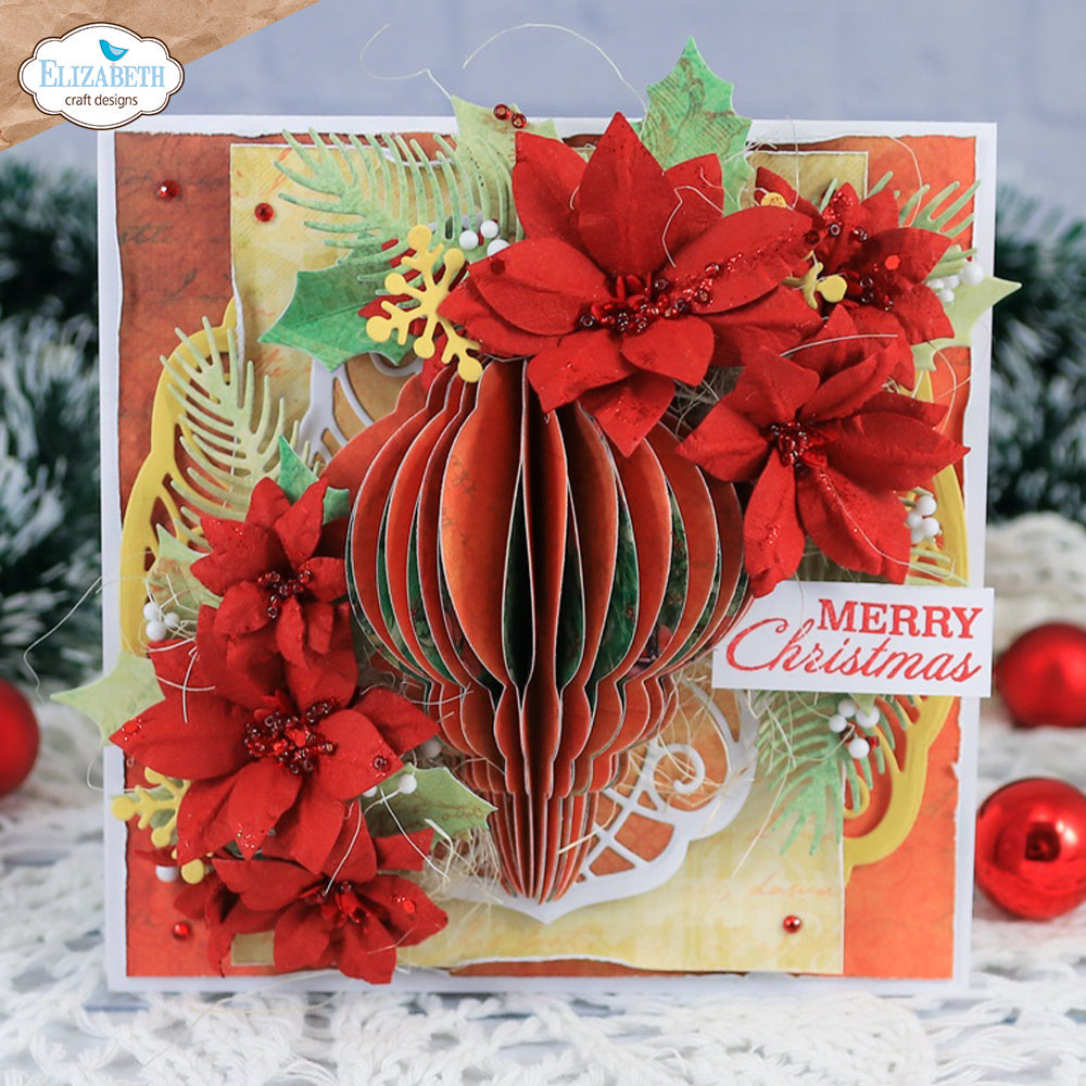 Elizabeth Craft Designs Festive Ornaments Dies 2276 christmas