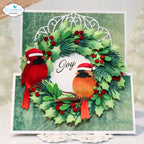 Elizabeth Craft Designs Festive Robin Dies 2272 joy