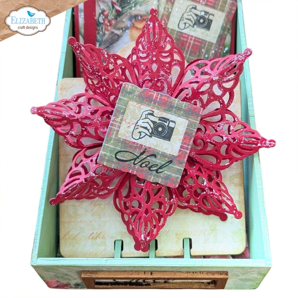 Elizabeth Craft Designs Festive Star Dies 2273 noel