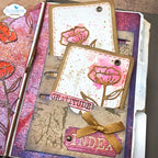 Elizabeth Craft Designs Floral Slots File Folder Dies 2264 gratitude