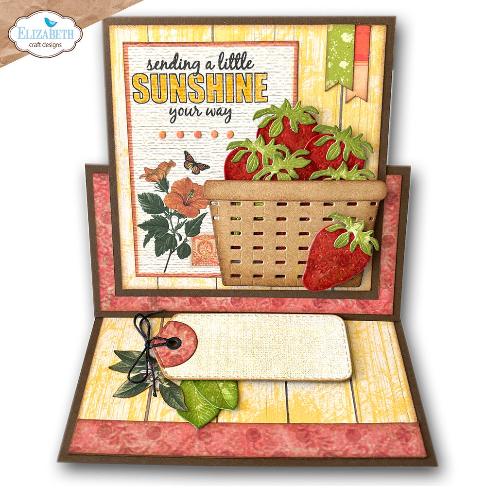 Elizabeth Craft Designs Fresh Fruit Dies 2233 strawberries
