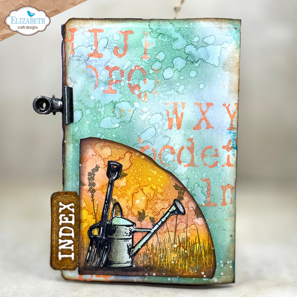 Elizabeth Craft Designs Garden of Love Stamp and Die Set csd413 index