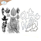 Elizabeth Craft Designs Golden Season Stamp and Die Set csd427

