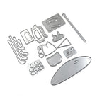 Elizabeth Craft Designs Golf Accessories Dies 2260 die