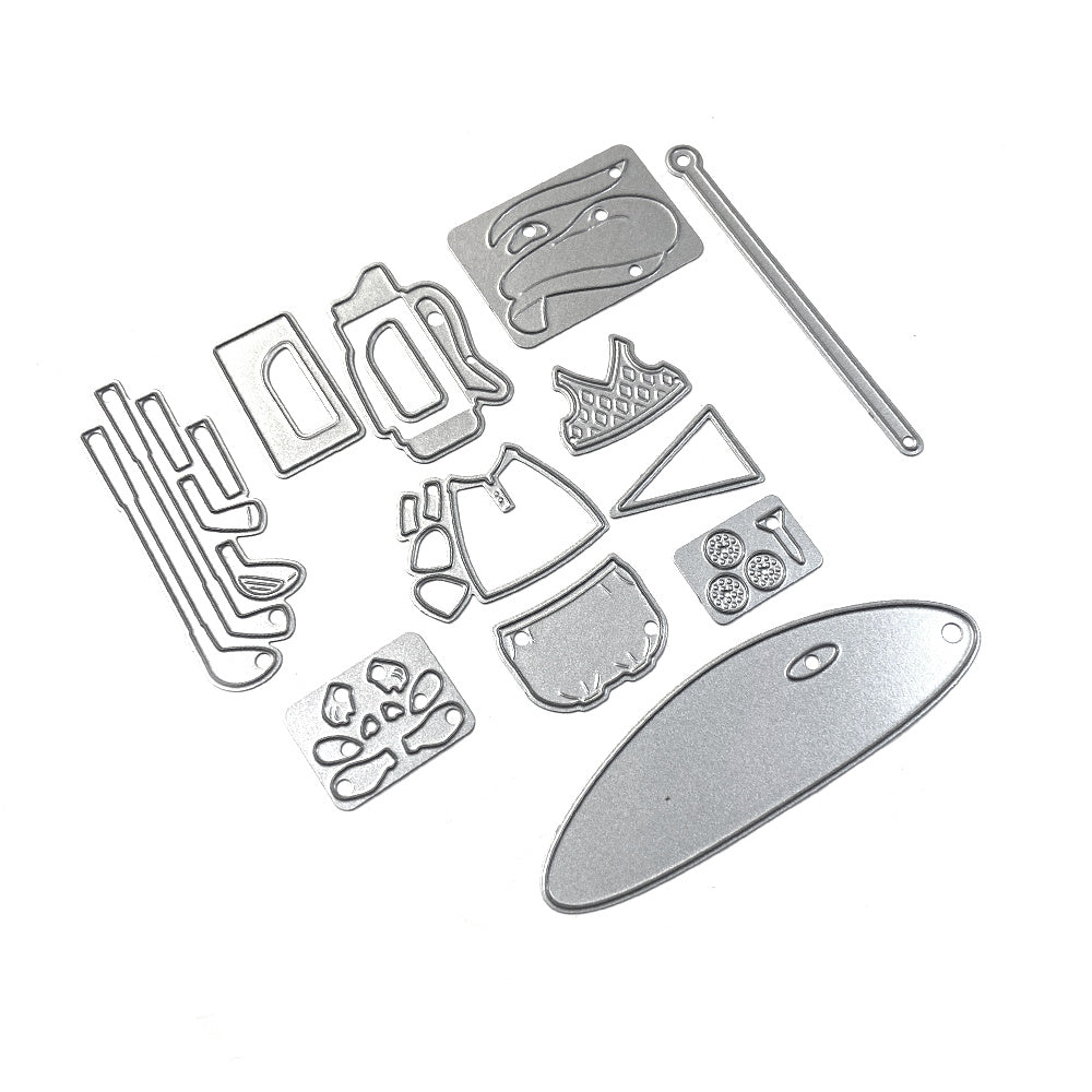 Elizabeth Craft Designs Golf Accessories Dies 2260 die