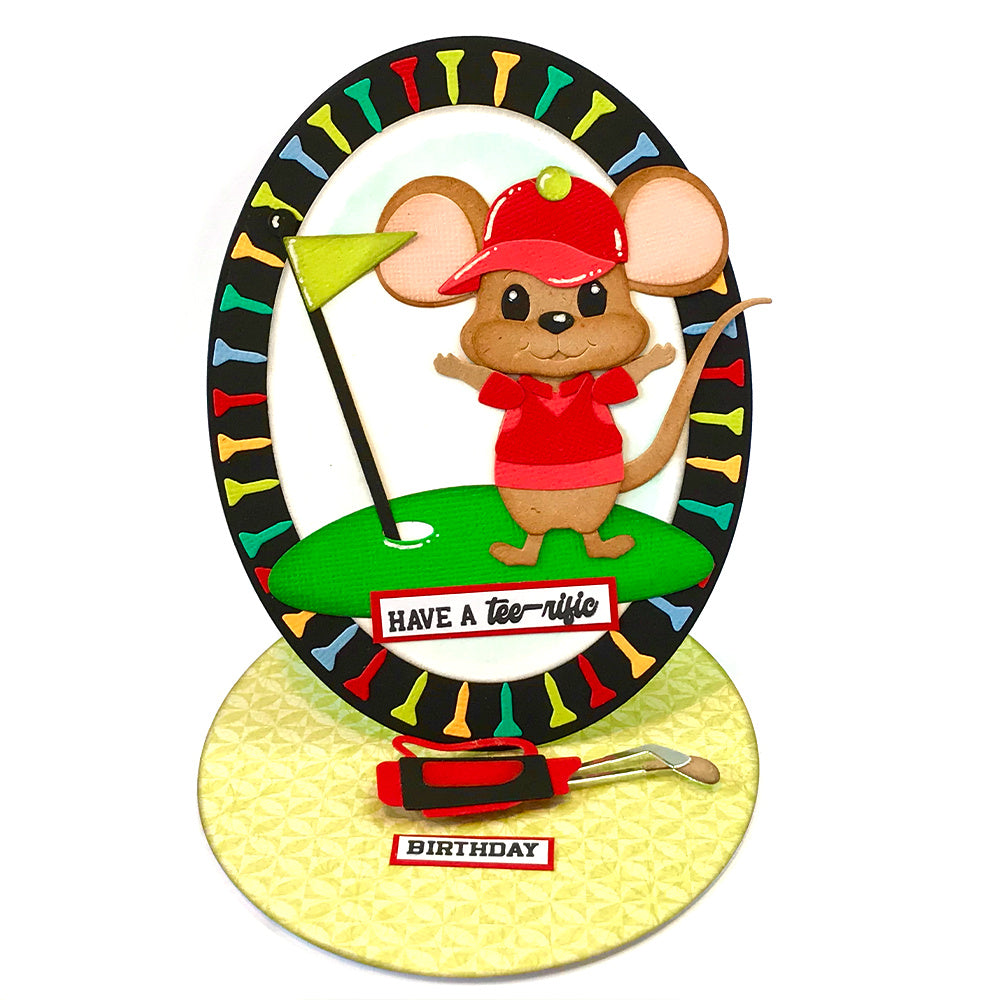 Elizabeth Craft Designs Golf Accessories Dies 2260 tee