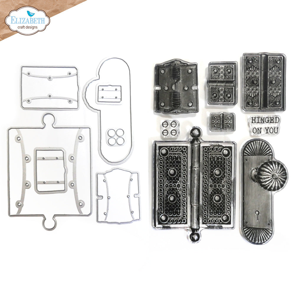 Elizabeth Craft Designs Hinged Stamp and Die Set csd389