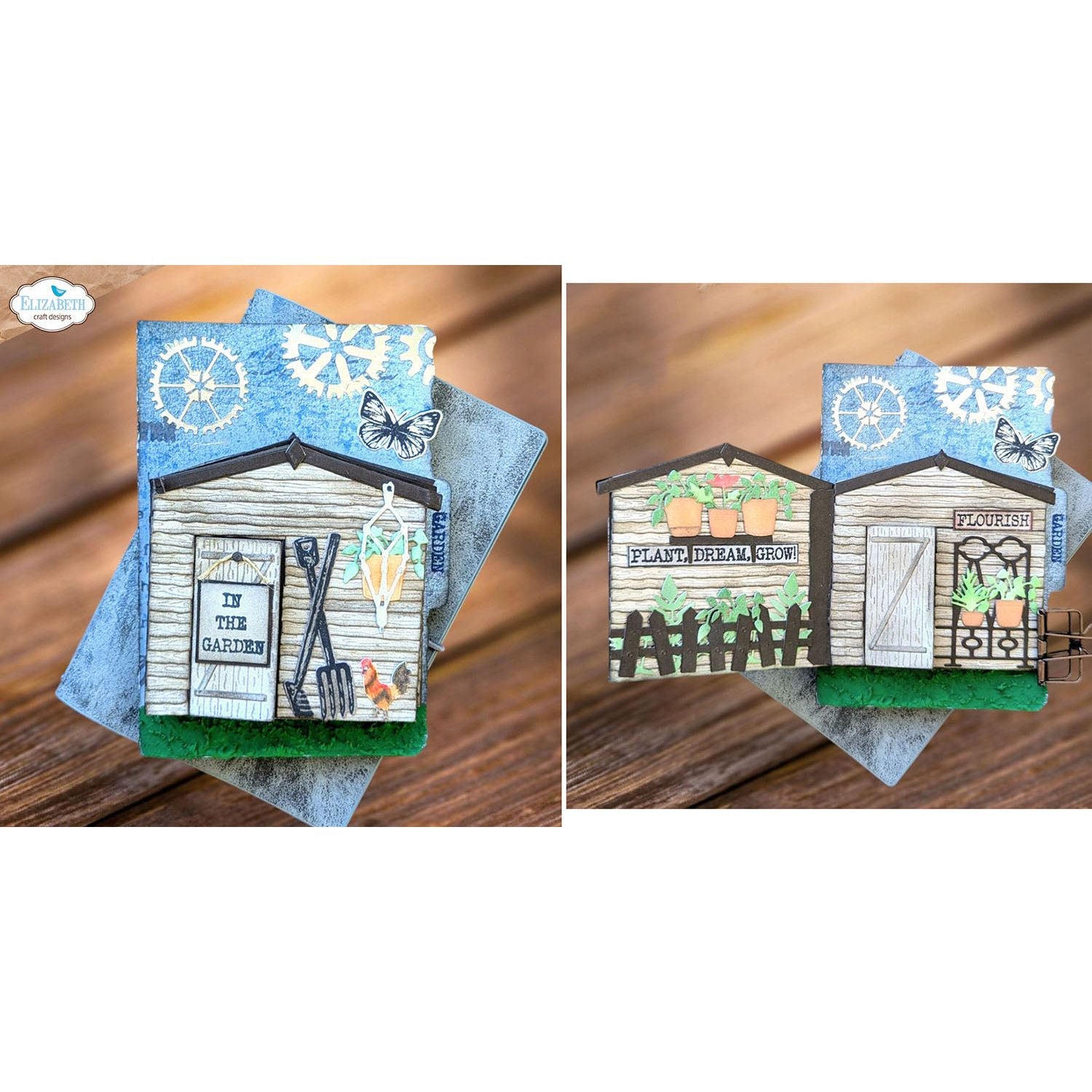 Elizabeth Craft Designs In The Garden Shed Dies 2265 plant