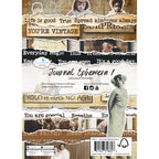 Elizabeth Craft Designs Journal Ephemera 1 Patterned Cardstock ps01 journal