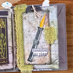Elizabeth Craft Designs Just Write Stamp and Die Set csd388 remember to play