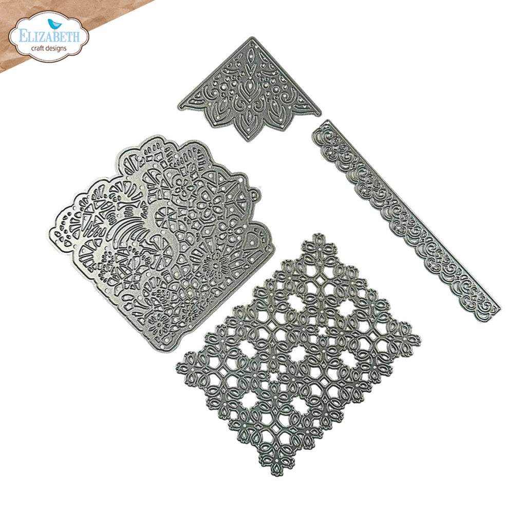 Elizabeth Craft Designs Lace All Over Dies 2323 lace