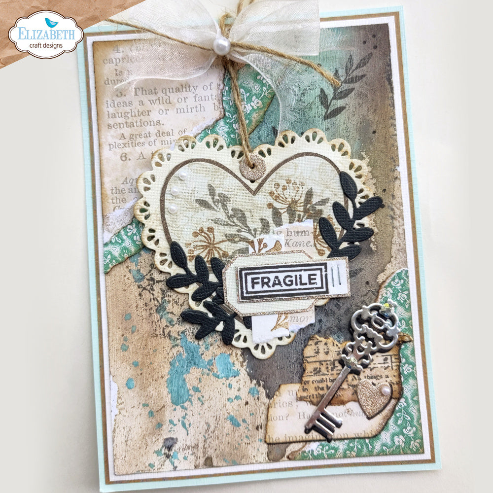 Elizabeth Craft Designs Lace, Heart and Doily Dies 2304 fragile