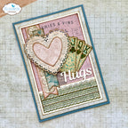 Elizabeth Craft Designs Lace, Heart and Doily Dies 2304 hugs