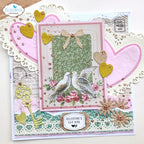 Elizabeth Craft Designs Lace, Heart and Doily Dies 2304 valentine