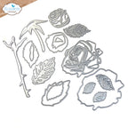 Elizabeth Craft Designs Layered Roses Dies 2298 pieces