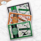 Elizabeth Craft Designs Let's Go! Stamp and Die Set csd454 bon voyage