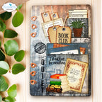 Elizabeth Craft Designs Library Pockets and Accessories Dies 2358 book club