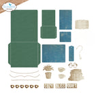 Elizabeth Craft Designs Library Pockets and Accessories Dies 2358 contents